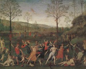 Pietro Vannuci called il Perugino The Combat of Love and Chastity (mk05) oil painting picture